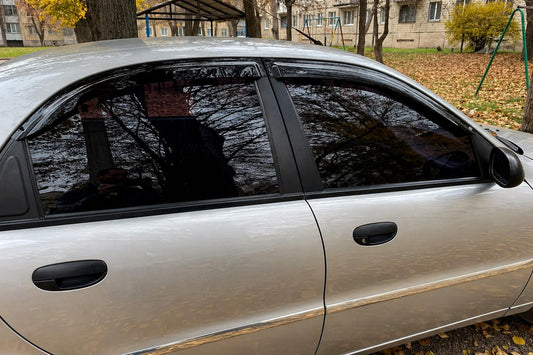 Window Deflectors (4 pcs, HIC) for Daewoo Lanos 1998-2017 - image 2
