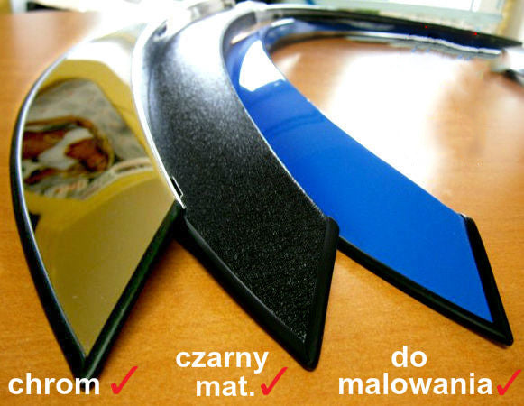 Stainless Steel Fender Trim (4 pcs) for Opel Astra H 2004-2013 - image 8