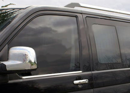 Front bezel glass (2 pieces, stainless steel) for Volkswagen T5 2010-2015 - image 1