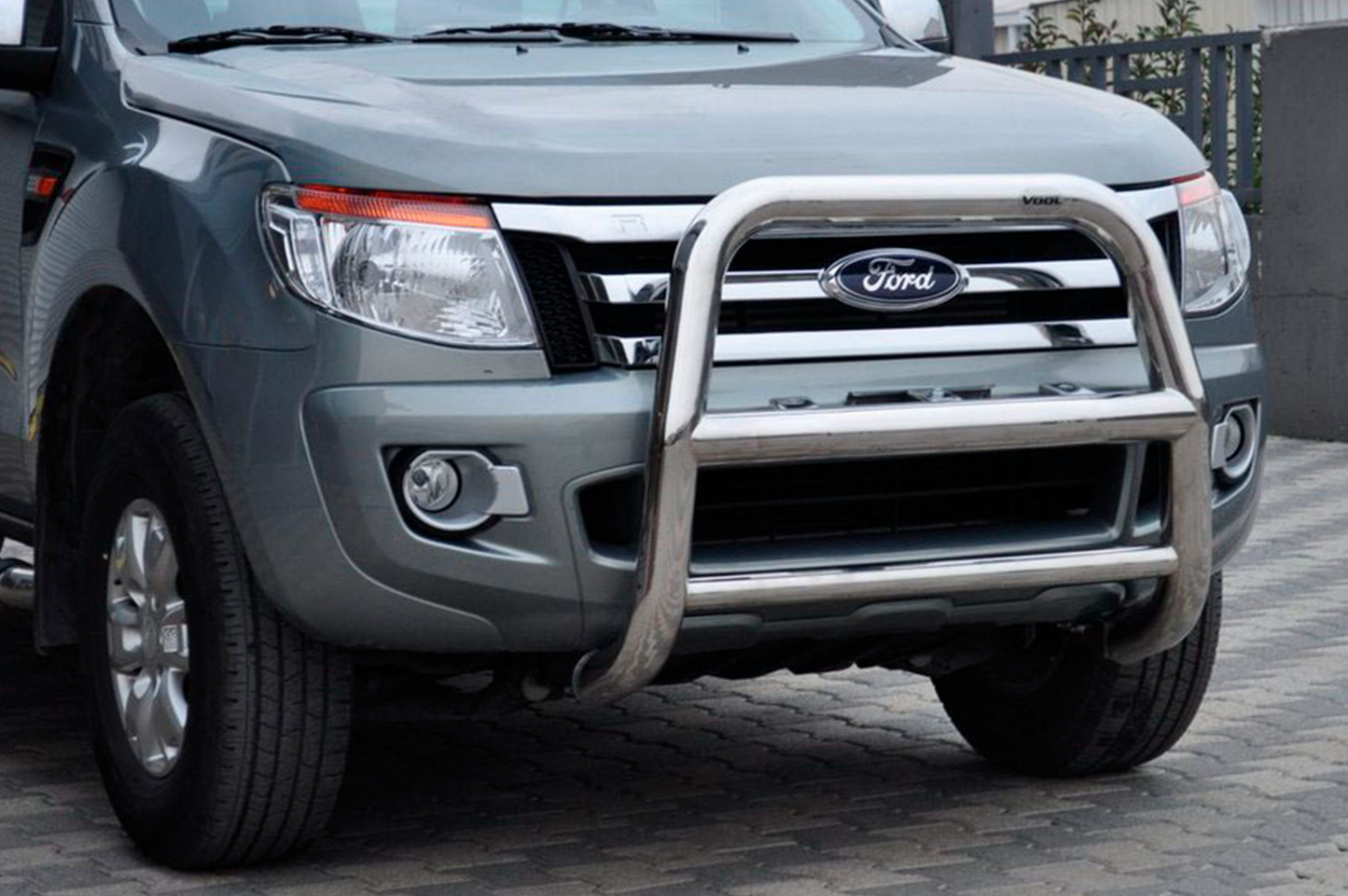 Front Bumper Guard WT018 (Stainless Steel) for Ford Ranger 2011-2022 - image 1