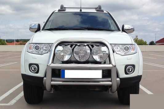 Bull Bar WT018 (Stainless Steel) for Mitsubishi L200 2006-2015 - image 2