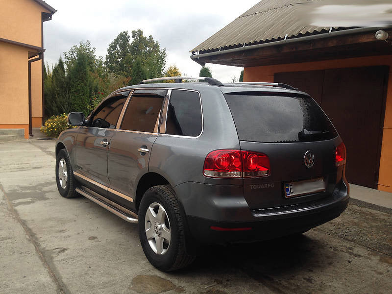 Railings Chrome (Plastic legs) for Volkswagen Touareg 2002-2010 - image 6