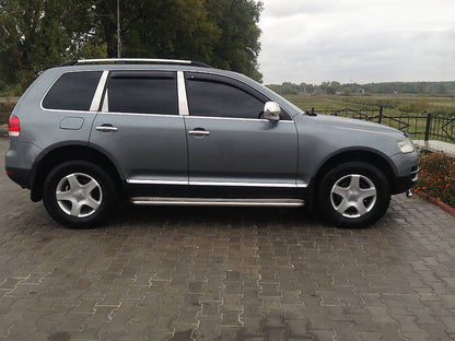 Chrome Door Pillar Covers (6 pcs, Stainless Steel) for Volkswagen Touareg 2002-2010 - image 5