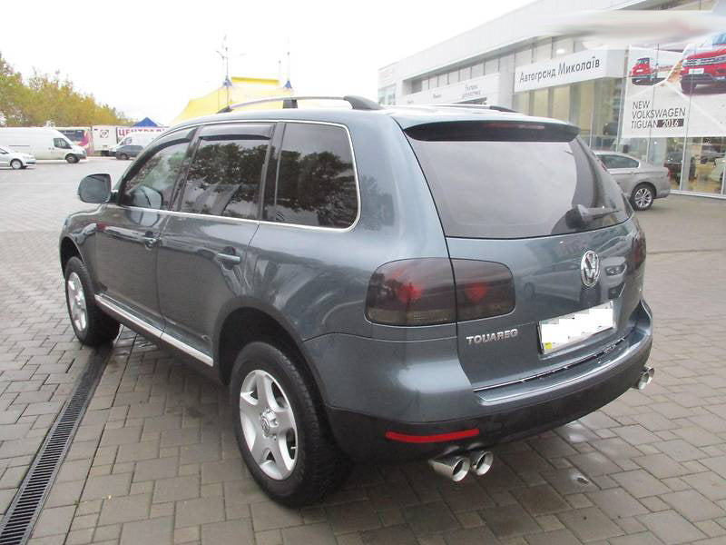 Railings Chrome (Plastic legs) for Volkswagen Touareg 2002-2010 - image 9