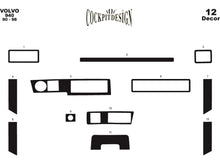 Dashboard Trim Covers for Volvo 940/960 1990-1997 - image 2