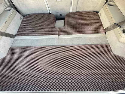 Trunk mat 3-piece (EVA, brick) for Volvo XC90 2002-2014 - image 1