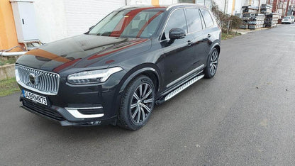 Shining side sills (2 pcs., Aluminum) for Volvo XC90 2015↗ - Reelken Auto