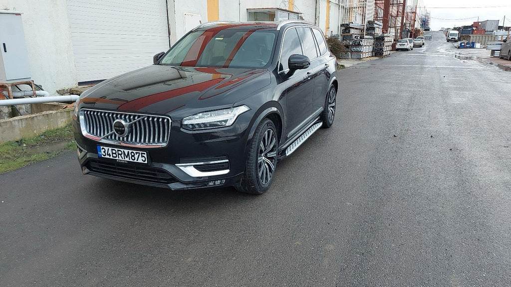 Shining side sills (2 pcs., Aluminum) for Volvo XC90 2015↗ - Reelken Auto