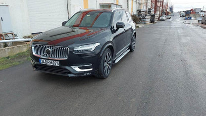 Shining side sills (2 pcs., Aluminum) for Volvo XC90 2015↗ - Reelken Auto