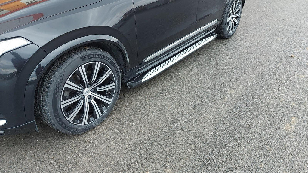 Side Steps Shining (2 pcs, Aluminum) for Volvo XC90 2015- - image 2
