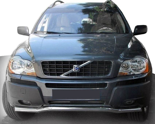 Front protection ST006 (stainless) for Volvo XC60 2009-2017 - Reelken Auto