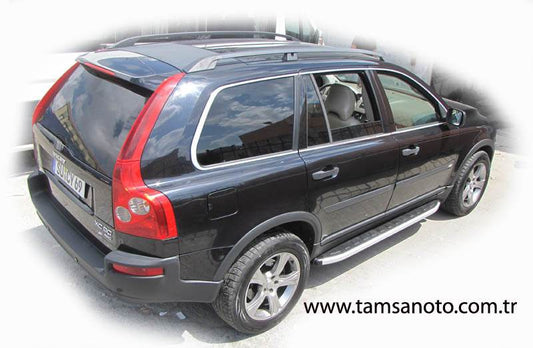 Side area Fullmond (2 pcs., Aluminum) for Volvo XC90 2002-2014 - Reelken Auto