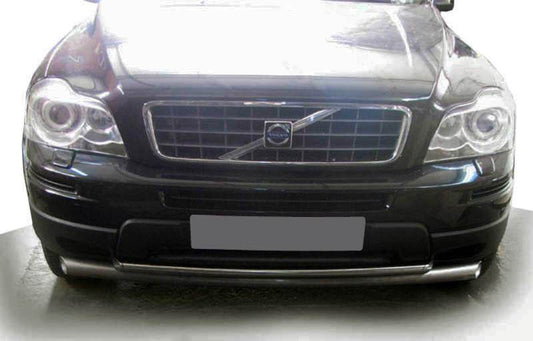 Front protection ST014 (stainless) for Volvo XC90 2002-2014 - Reelken Auto