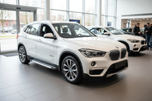 Side Steps Vision New Grey (2 pcs, Aluminum) for BMW X1 F-48 2015-2022 - image 1