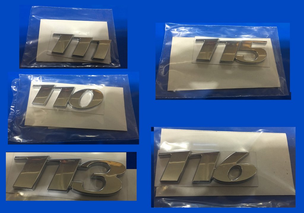 Emblem 110, 111, 113, 115, 116 (assorted) for Mercedes Viano 2004-2014 - image 1