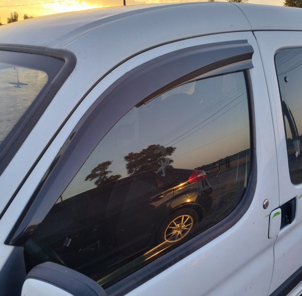 Window Deflectors (2 pcs, Sunplex Sport) for Peugeot Partner 1996-2008 - image 5
