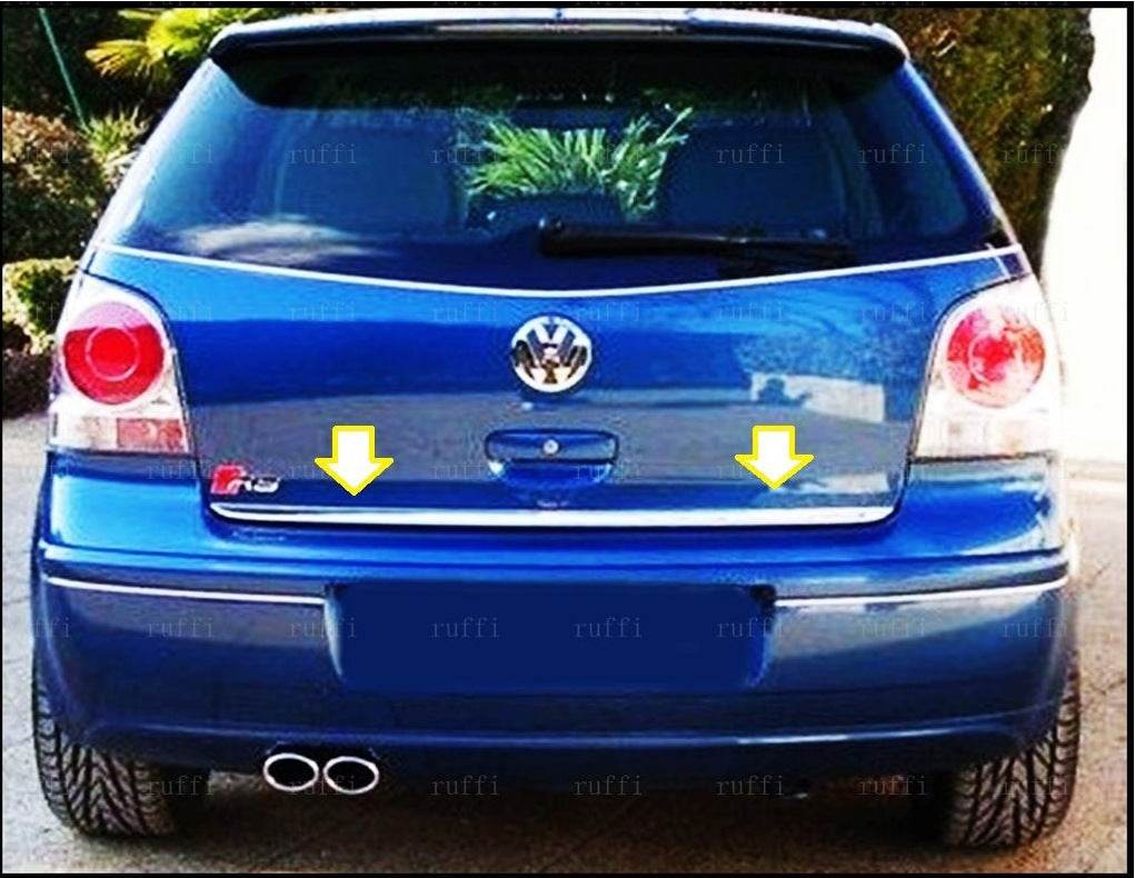 Trunk edge 2005-2009 (stainless) for Volkswagen Polo 2001-2009 - Reelken Auto