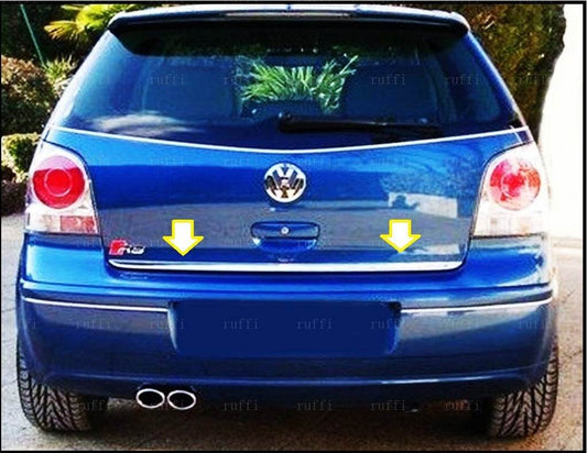Trunk edge 2005-2009 (stainless) for Volkswagen Polo 2001-2009 - Reelken Auto