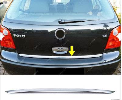 Trunk edge 2005-2009 (stainless) for Volkswagen Polo 2001-2009 - Reelken Auto
