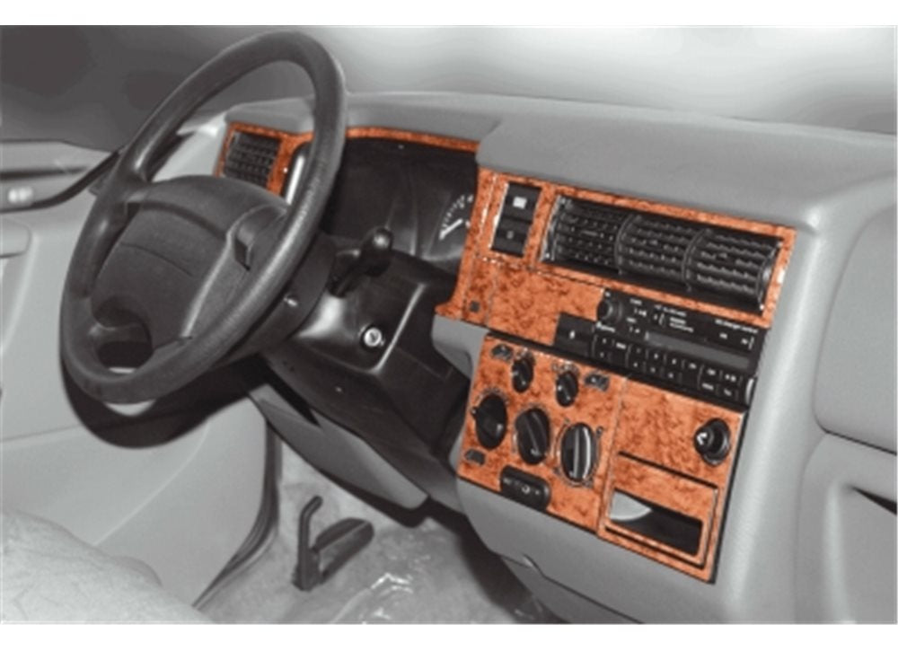 Dashboard Trim Covers (1996-1999) for Volkswagen T4 Transporter 1990-2003 - image 1