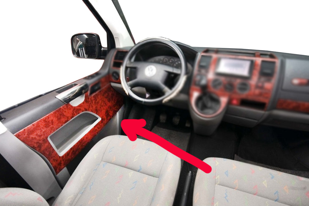 Door panel covers for Volkswagen T5 Caravelle 2004-2010 - image 1