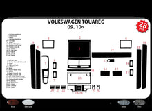 Dashboard Trim Covers for Volkswagen Touareg 2002-2010 - image 2