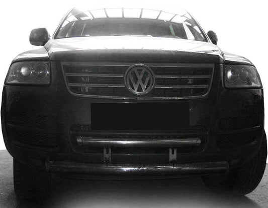 Kengurâtnik ST013 (stainless) for Volkswagen Touareg 2002-2010 - Reelken Auto