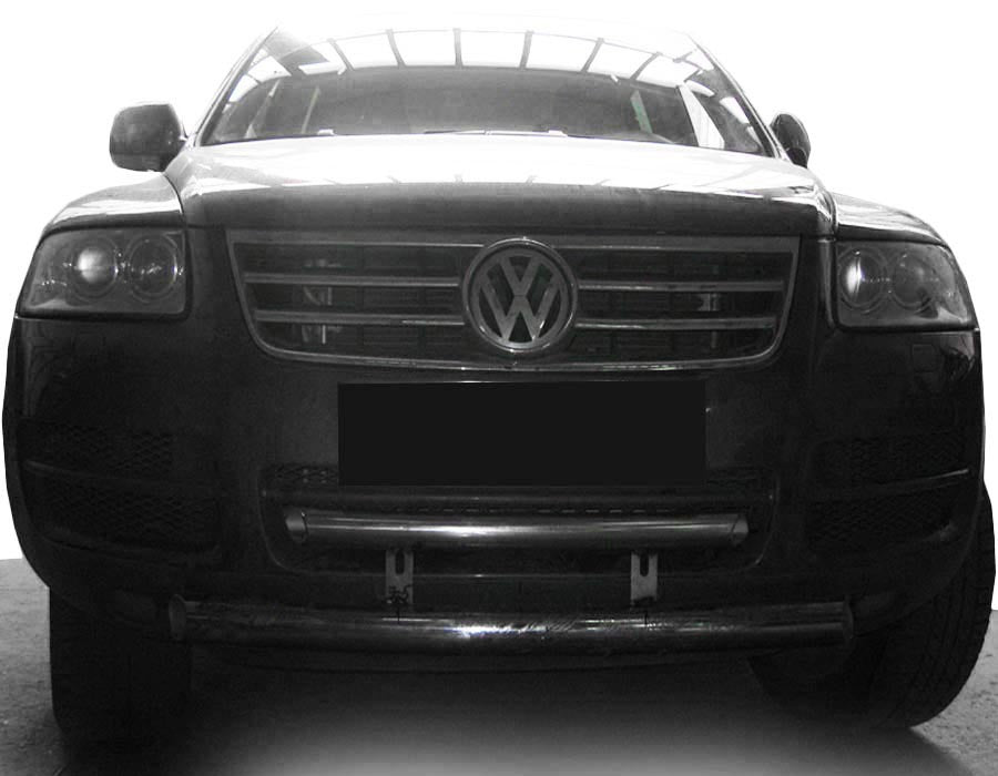 Bull Bar ST013 Stainless Steel for Volkswagen Touareg 2002-2010 - image 1