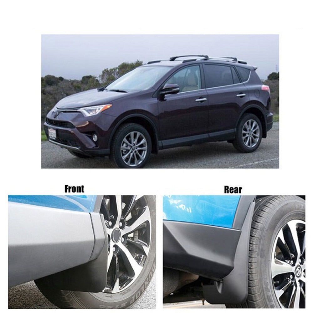 Original Mud Flaps Premium 2016-2018 (Set of 4) for Toyota Rav 4 2013-2018 - image 3