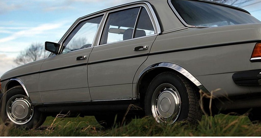 Fender flares (4 pcs, stainless steel) for Mercedes W123 1975-1986 - image 5
