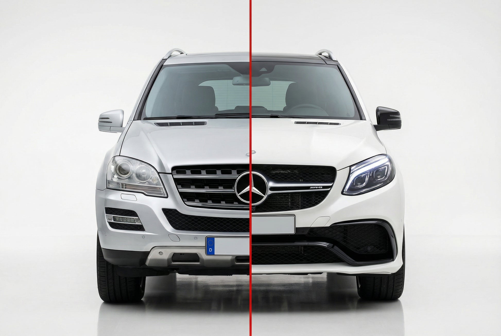 Facelift Kit to GLE63 AMG for Mercedes ML W164 2005-2011 - image 1