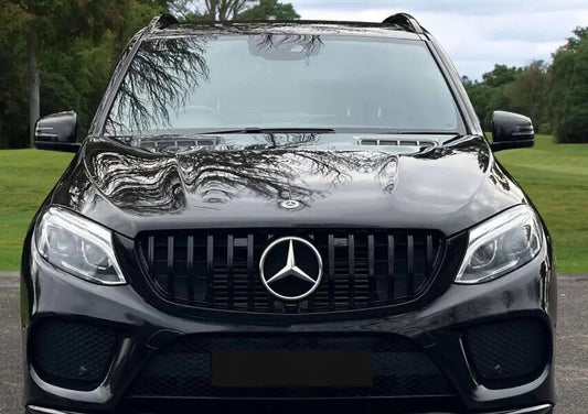 Tuning Front Grille (GT Panamericana Black) for Mercedes GLE coupe C292 2015-2019 - image 1