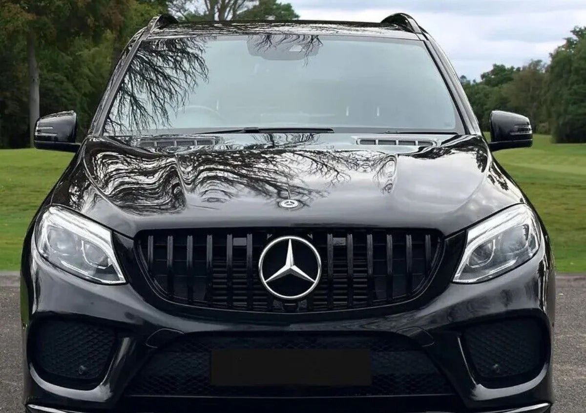 Tuning Front Grille (GT Panamericana Black) for Mercedes GLE coupe C292 2015-2019 - image 1