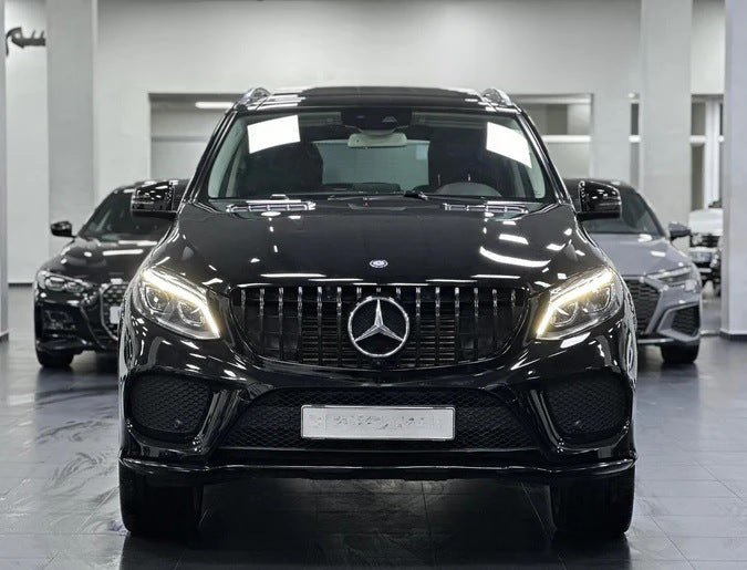 Front Grille GT Panamericana Black (for GLE) for Mercedes GLE/ML сlass W166 2011-2018 - image 1