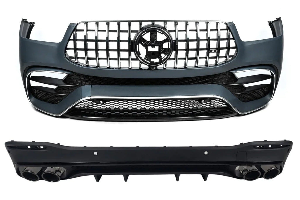 AMG GLE53 body kit (with rear diffuser) for Mercedes GLE W167 - image 1