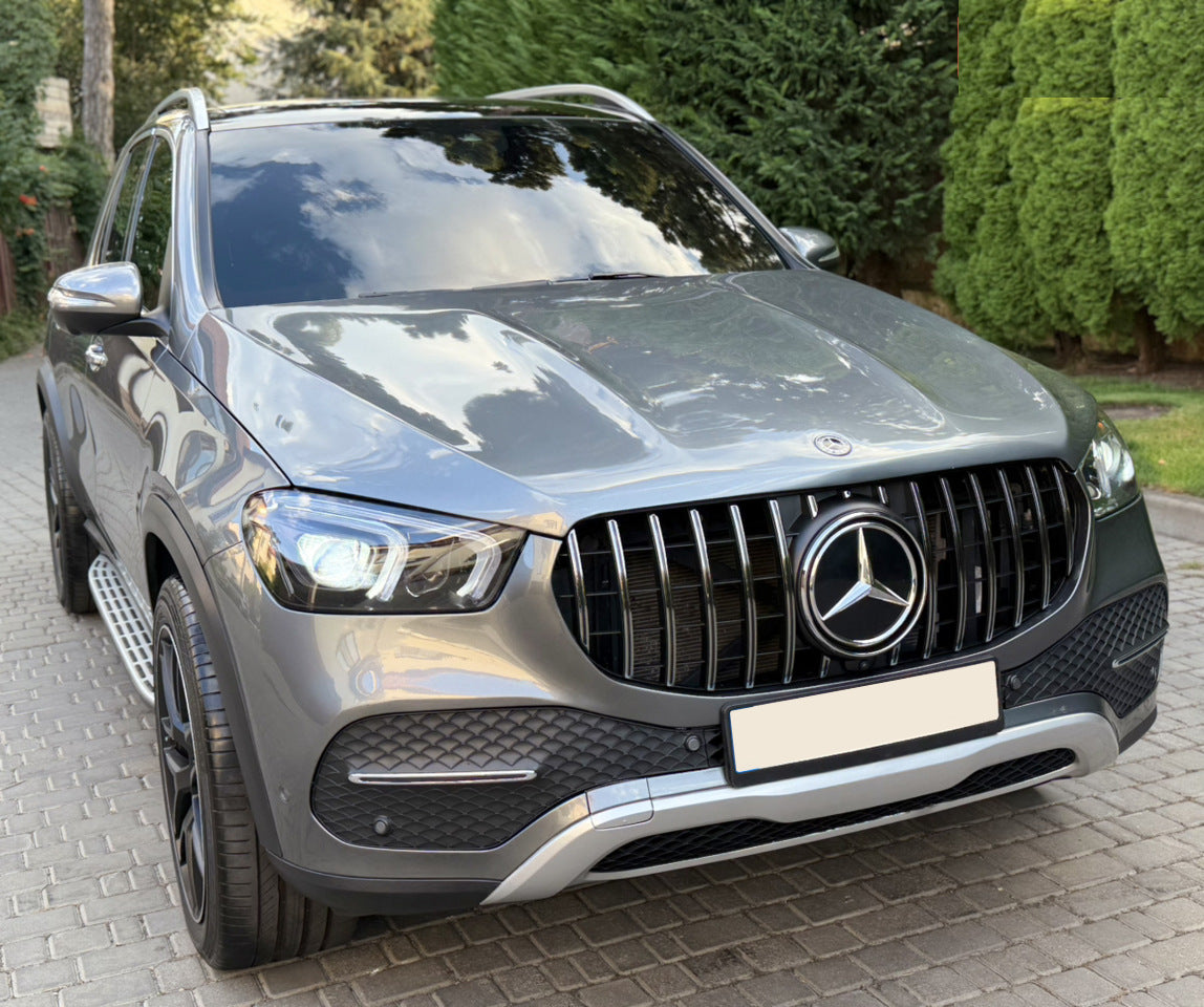 Front Grille GT Panamericana (for Base 2019-2023) for Mercedes GLE W167 2018- - image 1