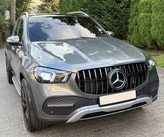 Front Grille GT Panamericana (for Base 2019-2023) for Mercedes GLE W167 2018- - image 1