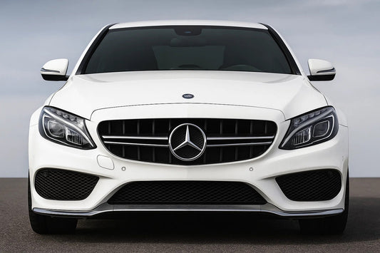 Front Grille C63-Design (for Avantgarde/AMG-Line/C43 AMG) for Mercedes C-сlass W205 2014-2021 - image 2