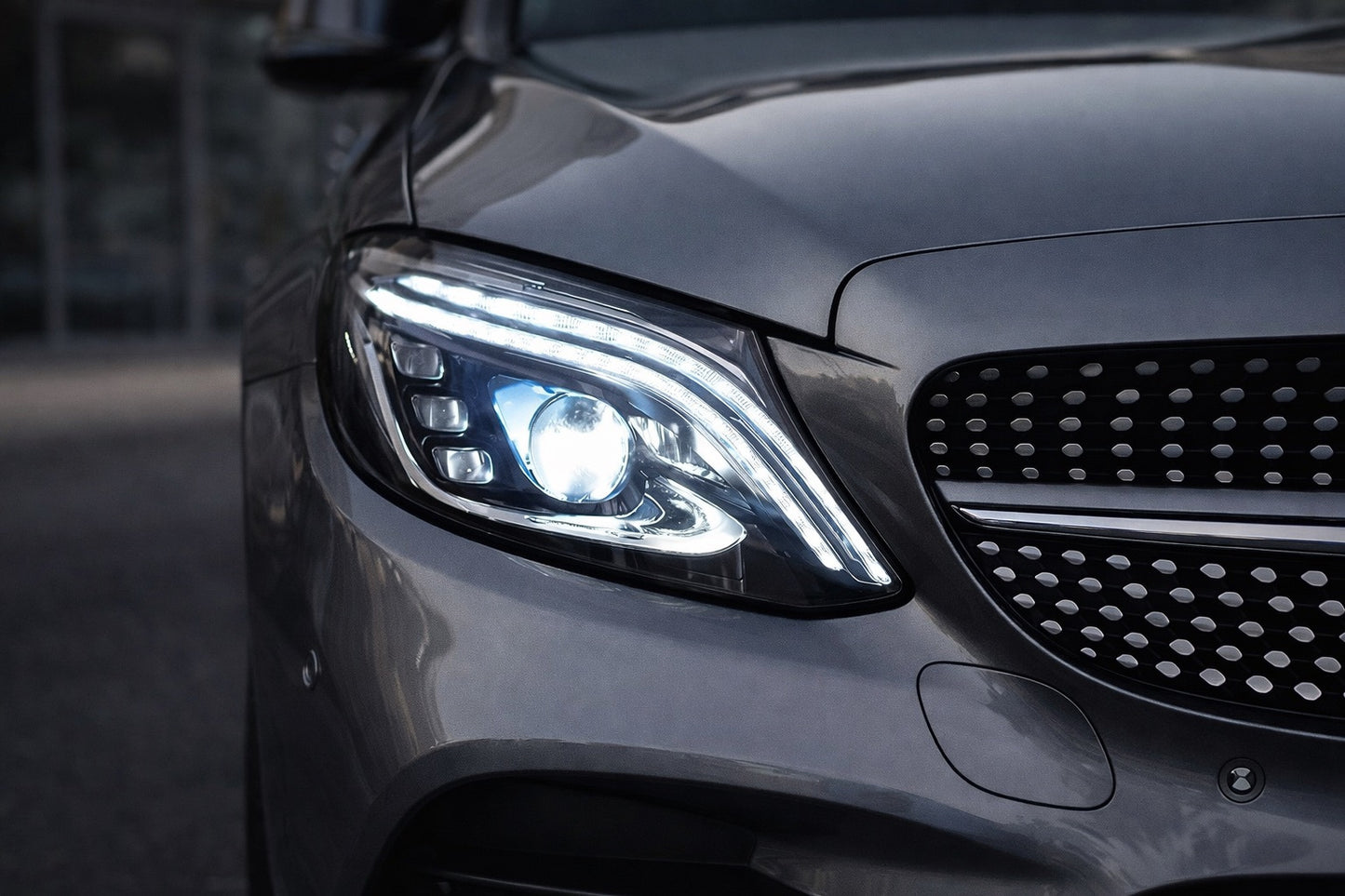 Front Headlights Maybach (2 pcs) for Mercedes C-сlass W205 2014-2021 - image 2