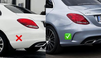 Body kit with diffuser (AMG C63-designs 2018-2021) for Mercedes C-class W205 2014-2021 - Reelken Auto