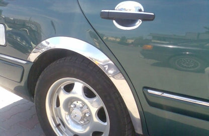 Fender flares (4 pcs, stainless steel) for Mercedes E-сlass W210 1995-2002 - image 3