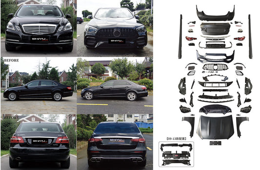 W213 E63 AMG 2024 restyling kit for Mercedes E-class W212 2009-2016 - image 1