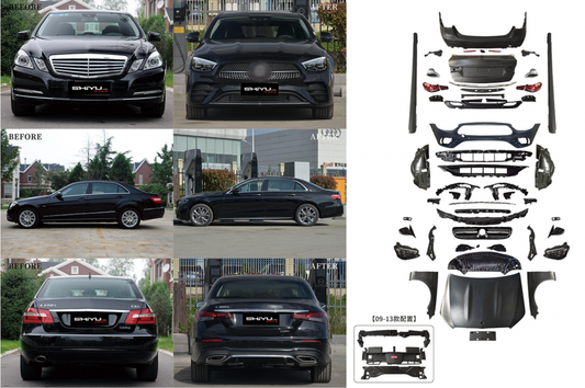 Restyling kit in W213 2022 (Type-B) for Mercedes E-class W212 2009-2016 - image 1