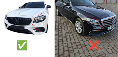 GT Panamericana front grill (for Avantgarde 2016-2019) for Mercedes E-class W213 2016-2023 - Reelken Auto