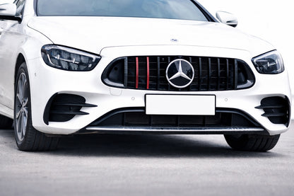 Front Grille Rocket (for AMG Line, 2020-2023) for Mercedes E-сlass W213 2016-2023 - image 1