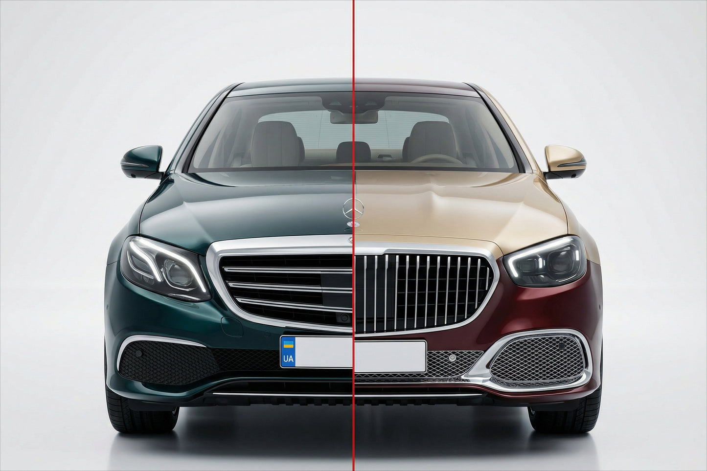Facelift Body Kit to Maybach 2024 for Mercedes E-сlass W213 2016-2023 - image 1