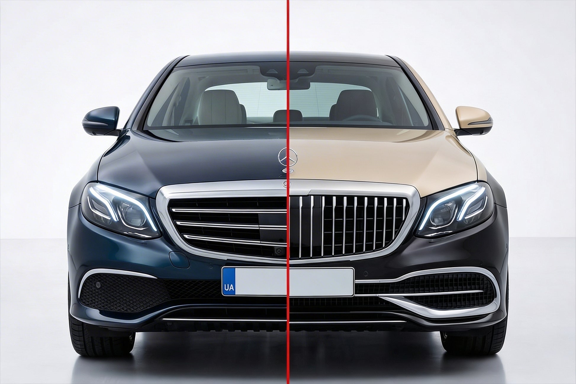 Maybach Body Kit (for 2016-2020) for Mercedes E-сlass W213 2016-2023 - image 1