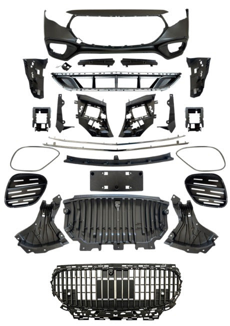 Front bumper in W223 Maybach style for Mercedes E-сlass W214 2023- - image 3