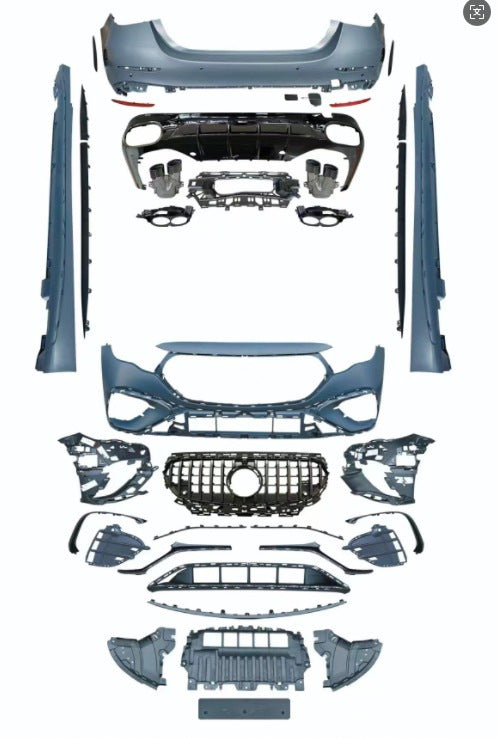 AMG E53 Body Kit with Rear Diffuser (for Avantgarde/Exclusive) for Mercedes E-сlass W214 2023- - image 2