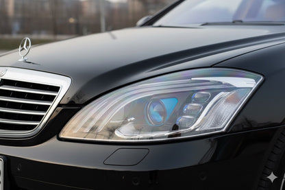 Facelift Headlights (Maybach X222 Design) for Mercedes S-сlass W221 2005-2013 - image 5